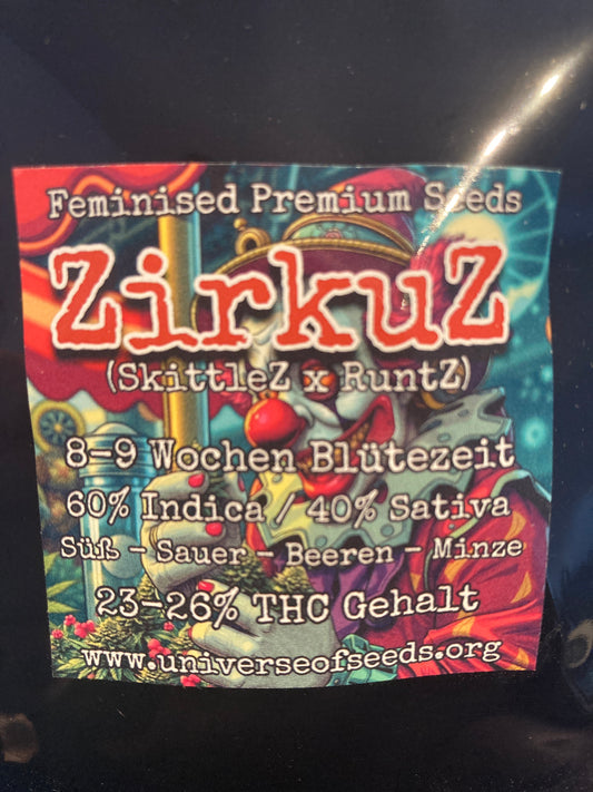 ZirkuZ 3 Limited Feminisierte Samen /Seeds