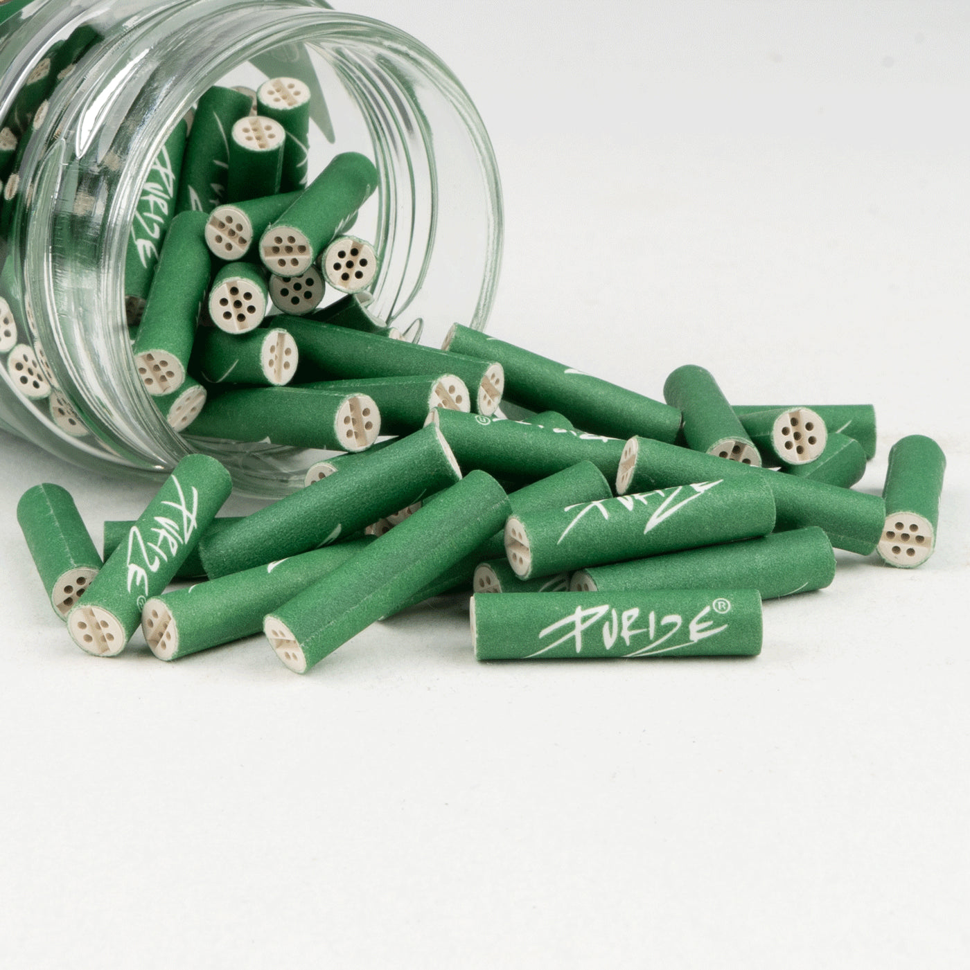 PURIZE® Glas I 100 XTRA Slim Size | Grün