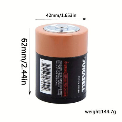 Grinder in Durasellbatterie Optik