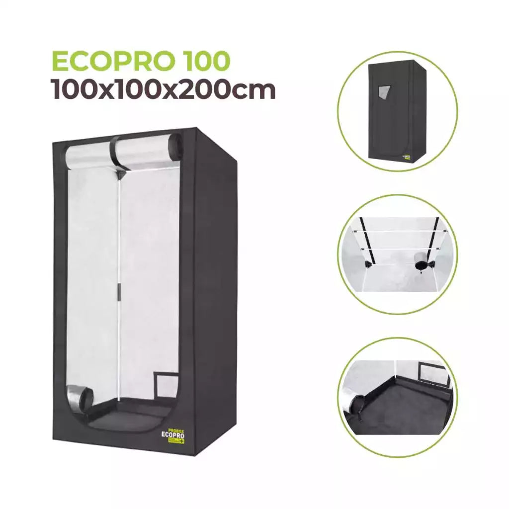 Growbox 100x100x200 cm | PROBOX ECOPRO 100 | Garden Highpro